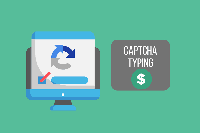 Type captcha and earn